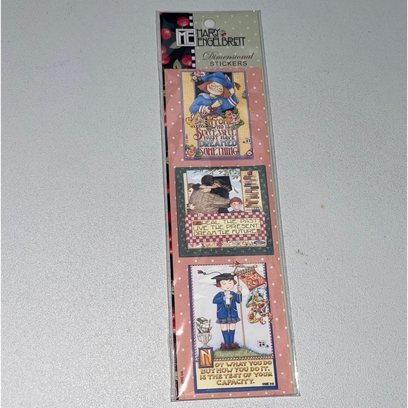 NWT Mary Engelbreit Dimensional Sticker 5 Piece Bundle - Picture 3 of 11